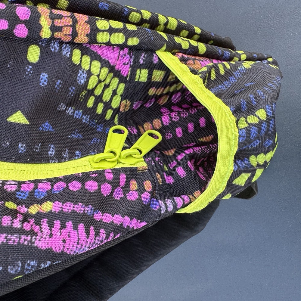 Levi's Backpack‎ Neon Multicolored Design. Laptop Sleeve. 2 Water Bottle Pockets - Picture 10 of 12